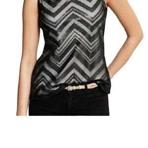 Banana Republic Black Sequin Top